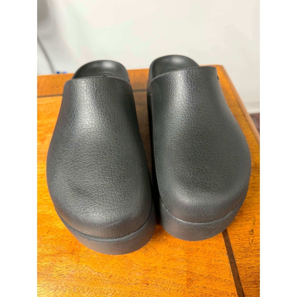 Crocs Womens 9 Black Dylan Clog Platform Slip On Mule 209347-001